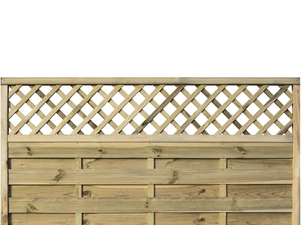 6' x 4' Halkin Fence Panel - 3 Panel Pack